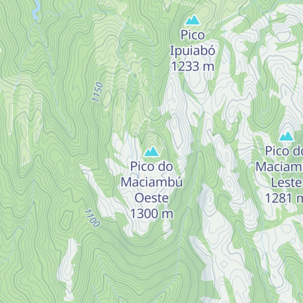 Map of Pico do Maciambú Oeste