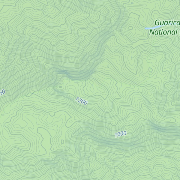 Map of Serra das Canavieiras