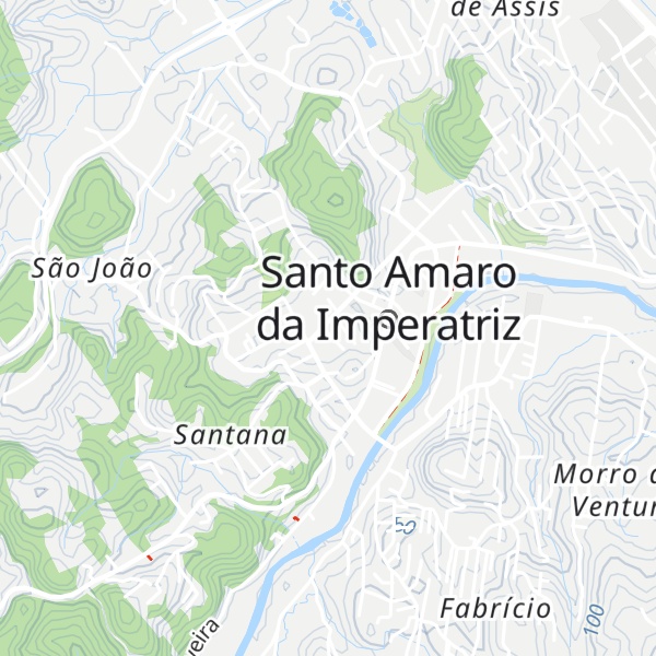 Map of Residencial ALM