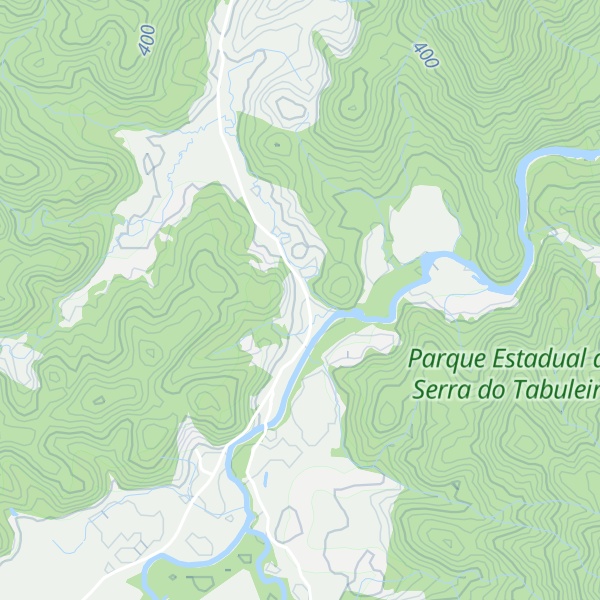 Map of Recanto Tio Baldo