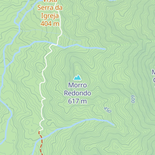 Map of Morro Redondo