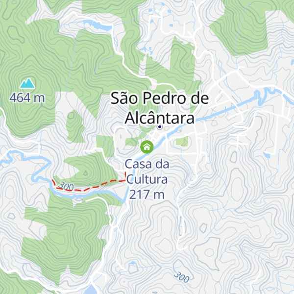 Map of Casa da Cultura
