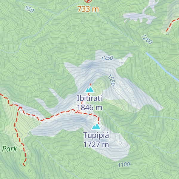 Map of Ibitirati