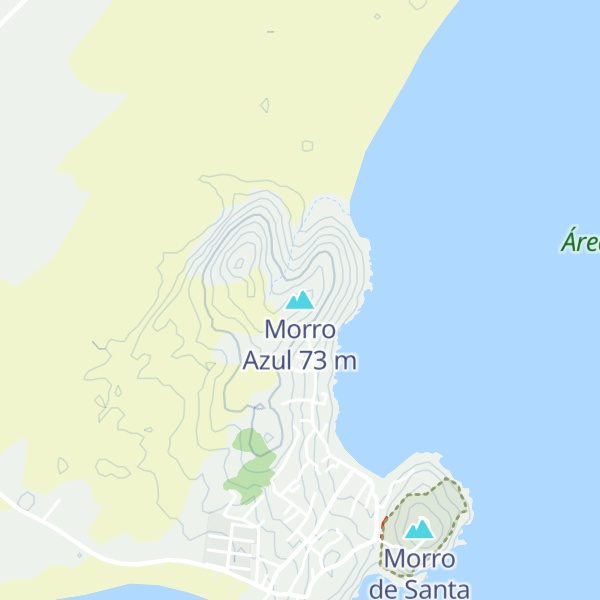 Map of Morro Azul