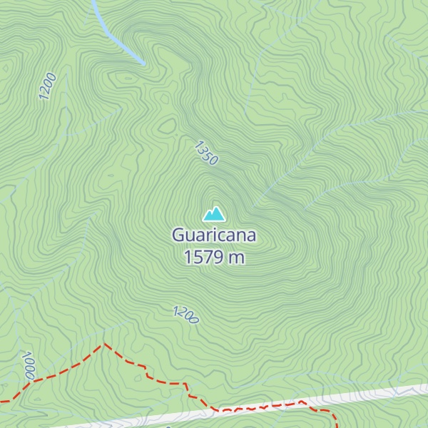 Map of Guaricana
