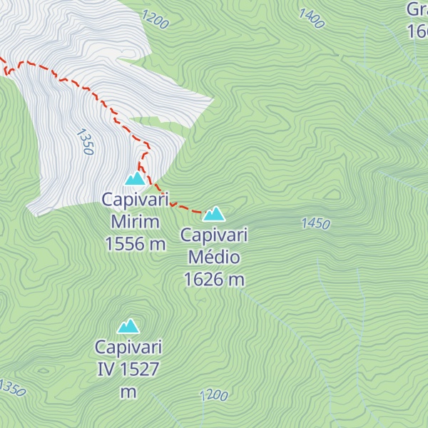 Map of Capivari Médio