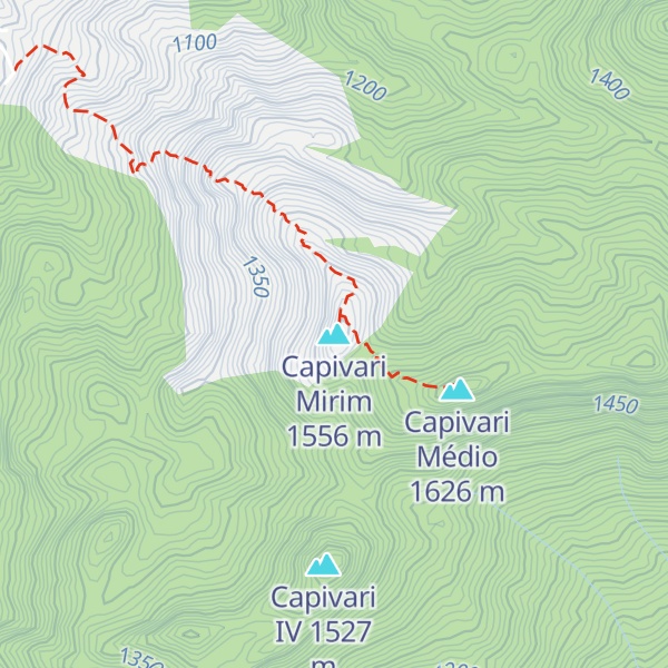 Map of Capivari Mirim