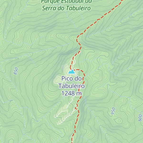 Map of Pico do Tabuleiro