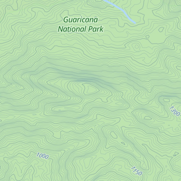 Map of Pilão de Pedra