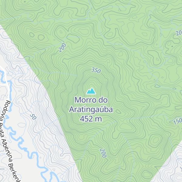 Map of Morro do Aratingaúba