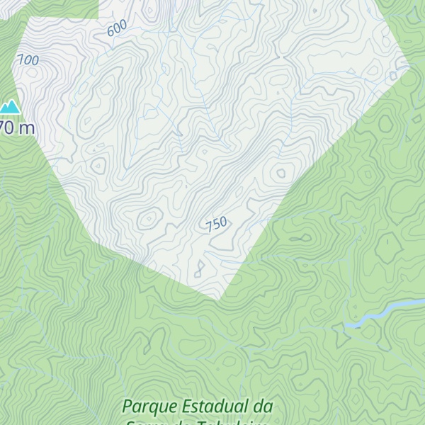 Map of Serra das