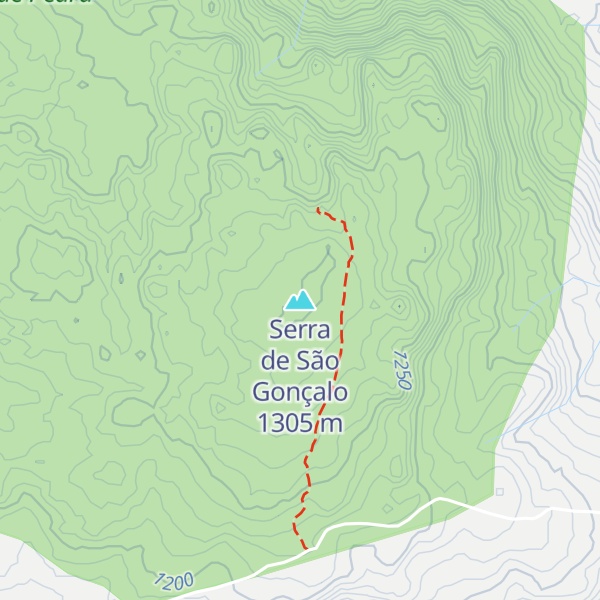 Map of Serra de São Gonçalo
