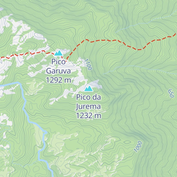 Map of Pico da Jurema