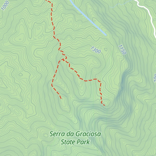 Map of Morro Mãe Catira