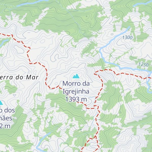 Map of Morro da Igrejinha