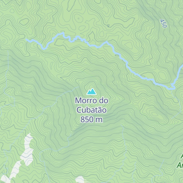 Map of Morro do Cubatão