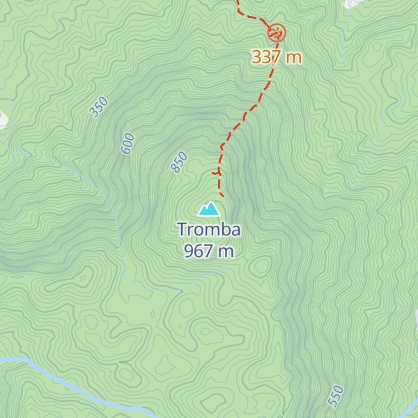 Map of Tromba