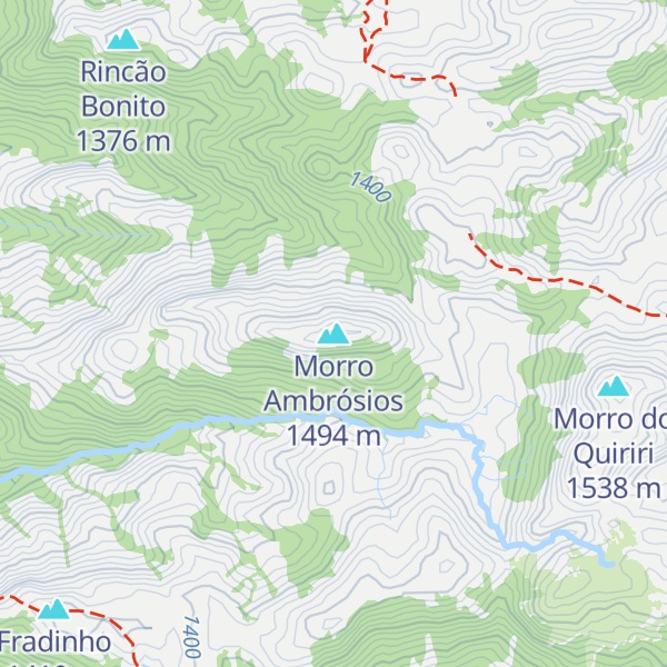 Map of Morro Ambrósios