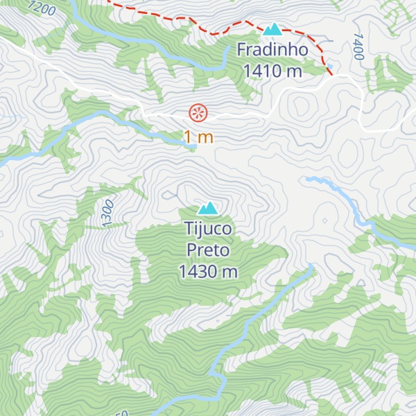 Map of Tijuco Preto