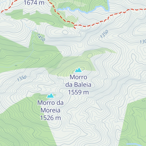 Map of Morro Moréia