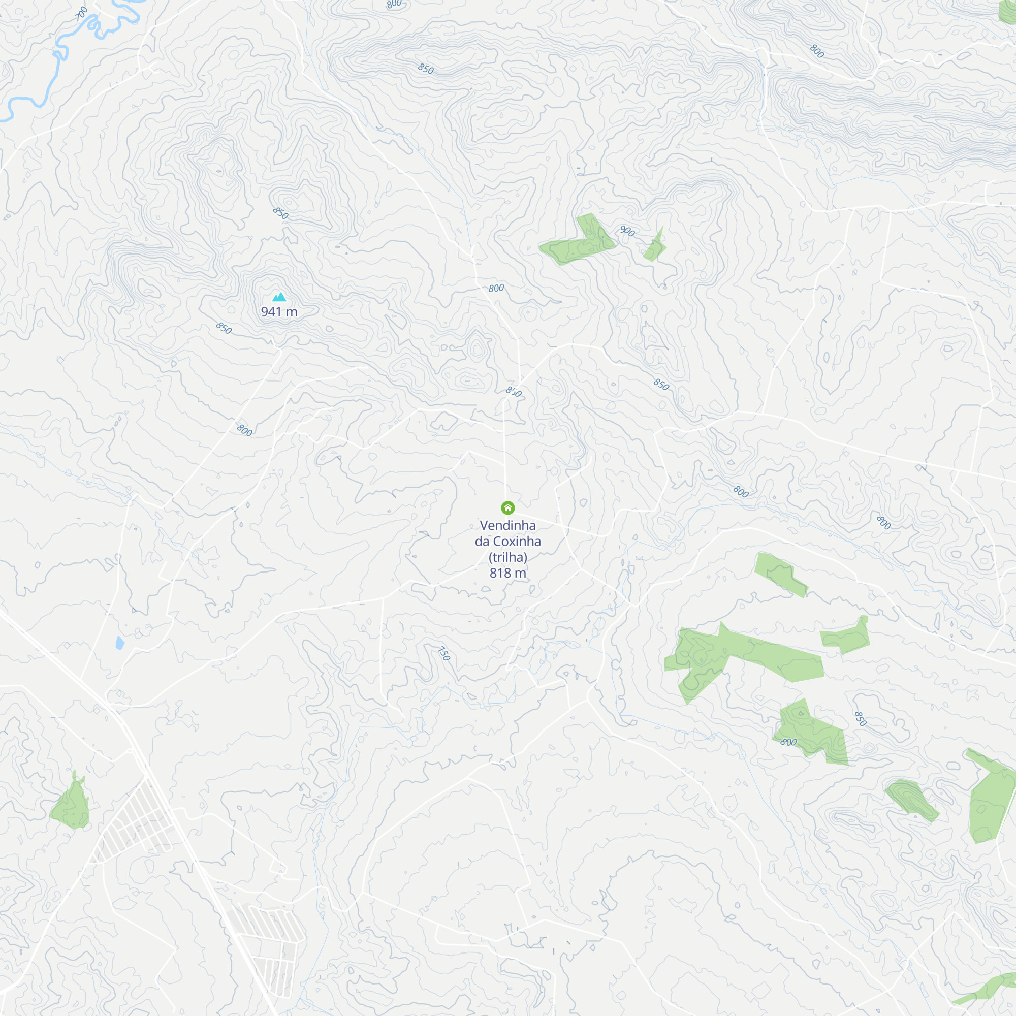 Vendinha da Coxinha (trilha) map