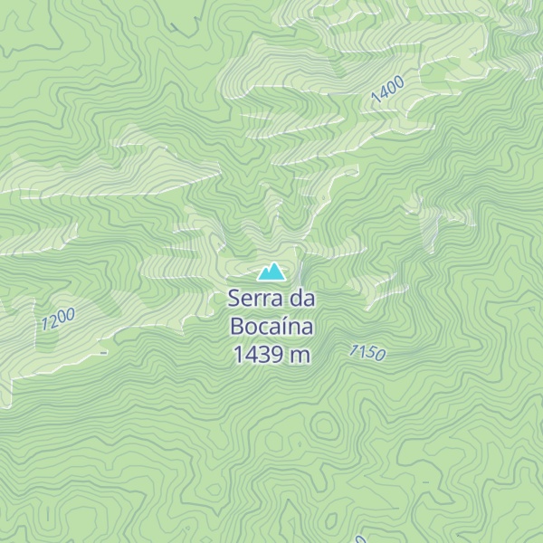 Map of Serra da Bocaína