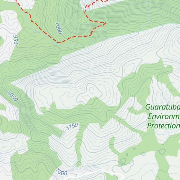 Map of Morro Cerrinho
