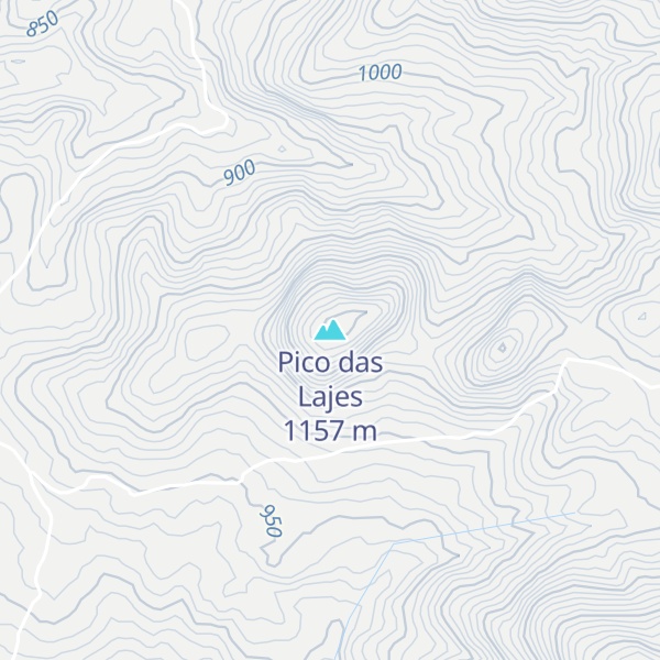 Map of Pico das Lajes