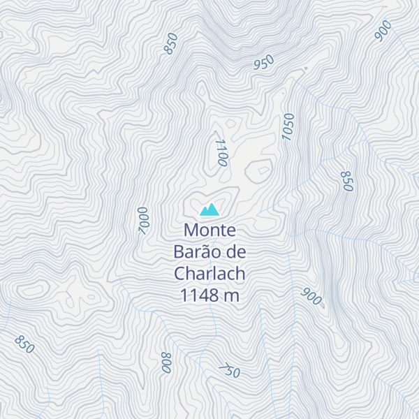 Map of Monte Barão de Charlach