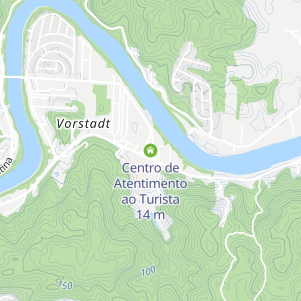 Map of Centro de Atentimento ao Turista