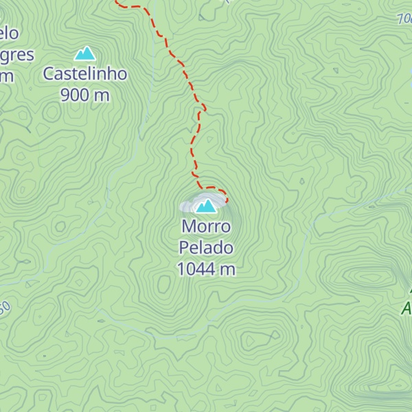 Map of Morro Pelado