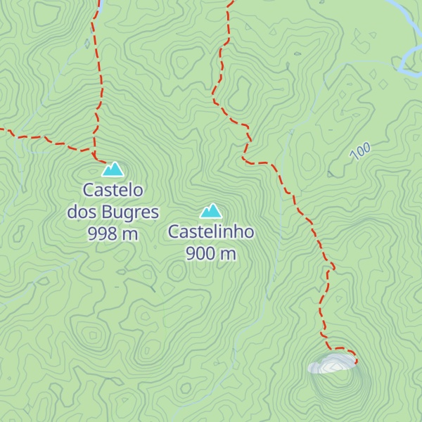 Map of Castelinho