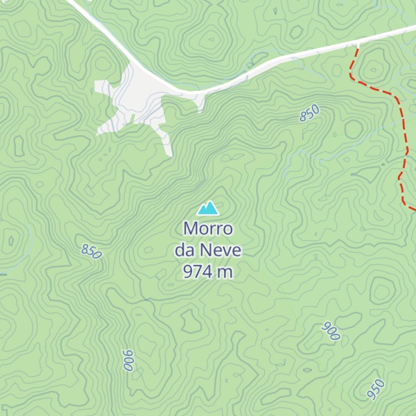 Map of Morro da Neve