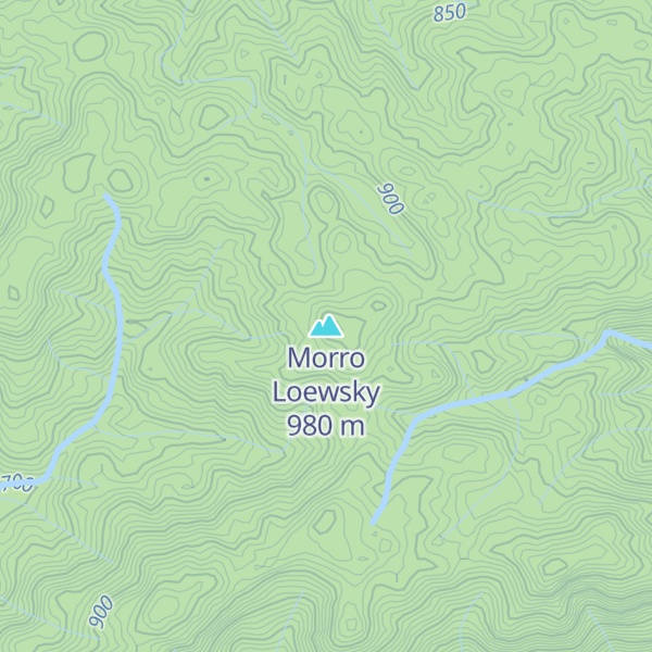 Map of Morro Loewsky