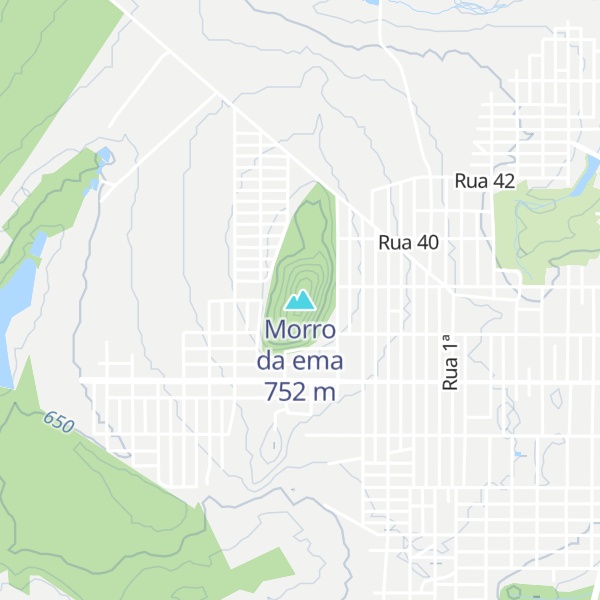 Map of Morro da ema