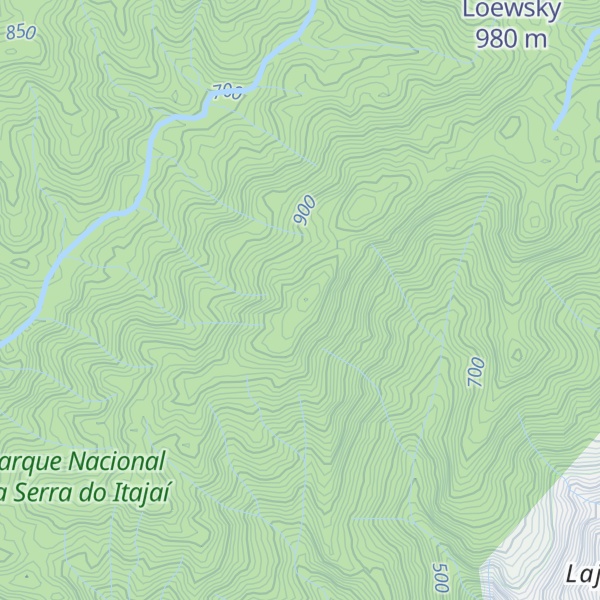 Map of Morro do Carneiro Branco