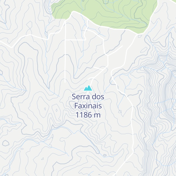 Map of Serra dos Faxinais