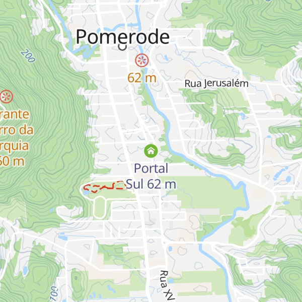 Map of Portal Sul