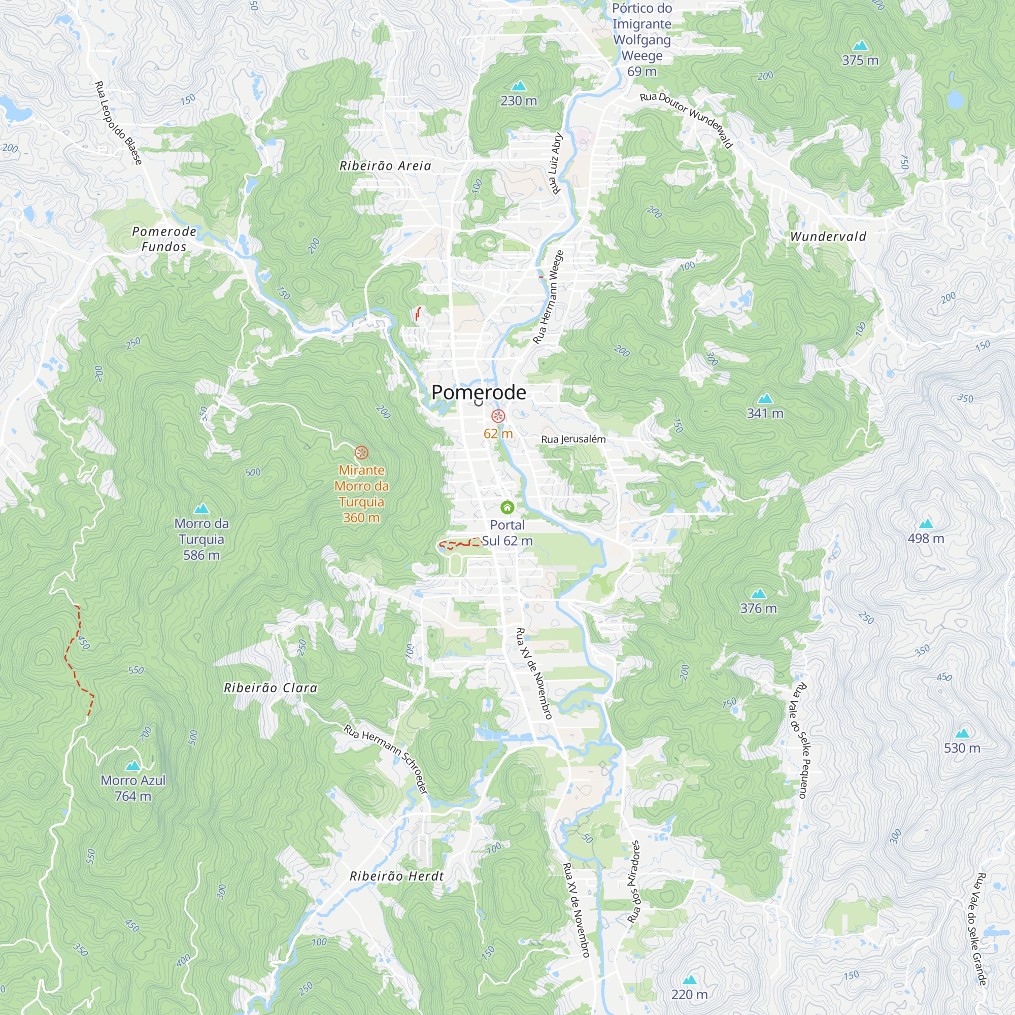 Portal Sul map