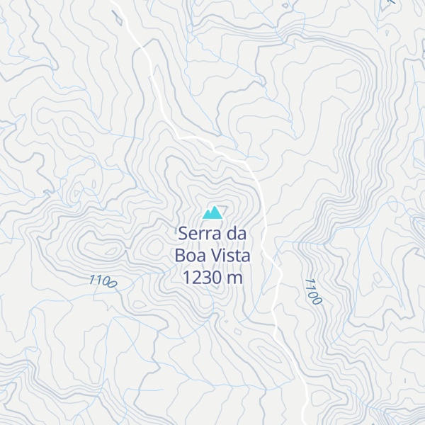 Map of Serra da Boa Vista