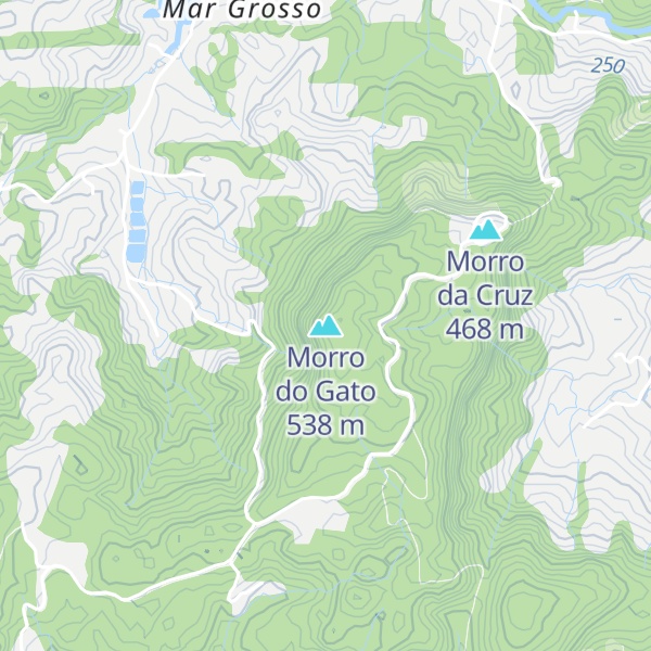 Map of Morro do Gato