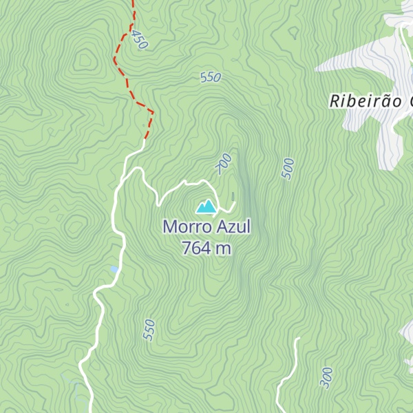 Map of Morro Azul
