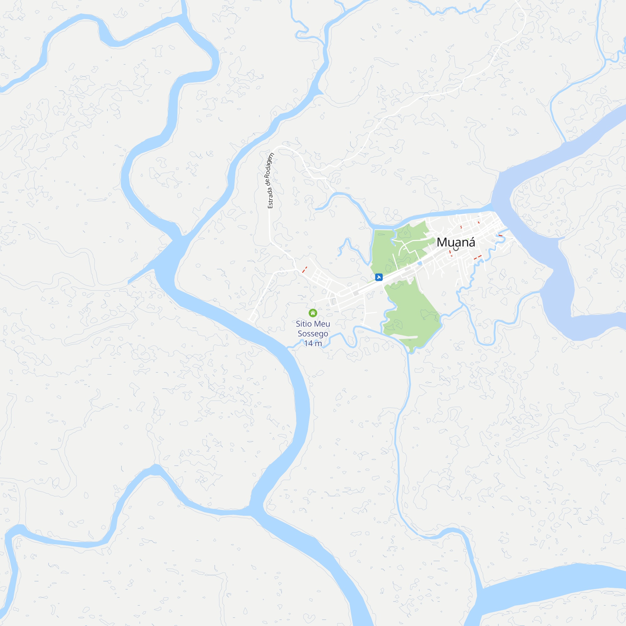 Sitio Meu Sossego map