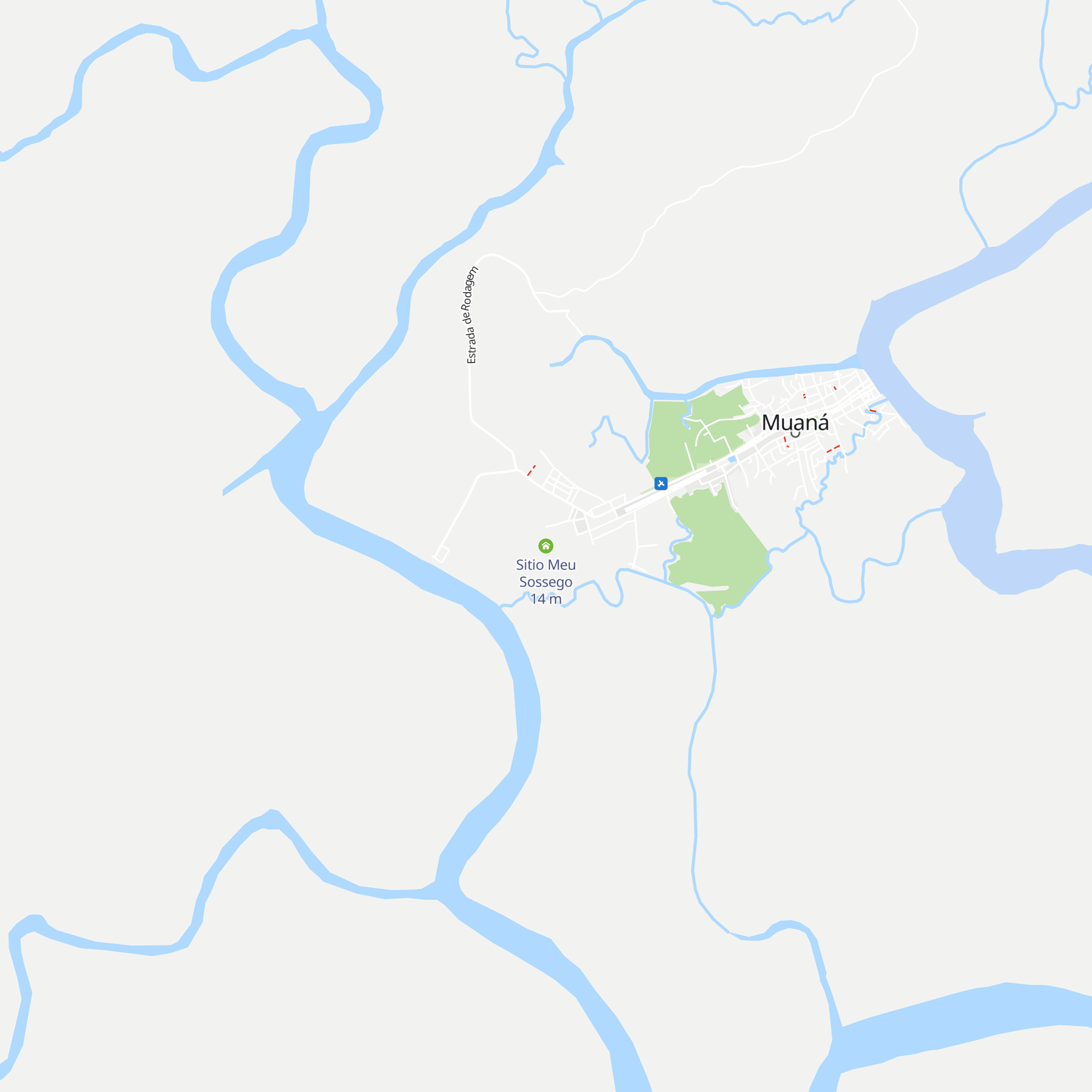 Sitio Meu Sossego map