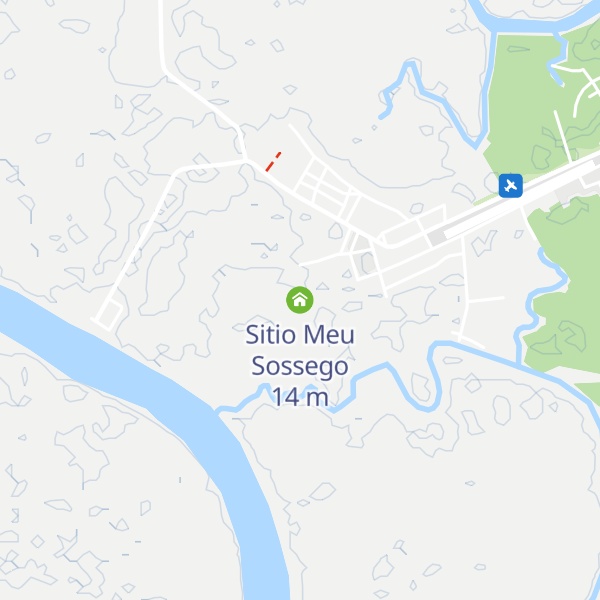 Map of Sitio Meu Sossego