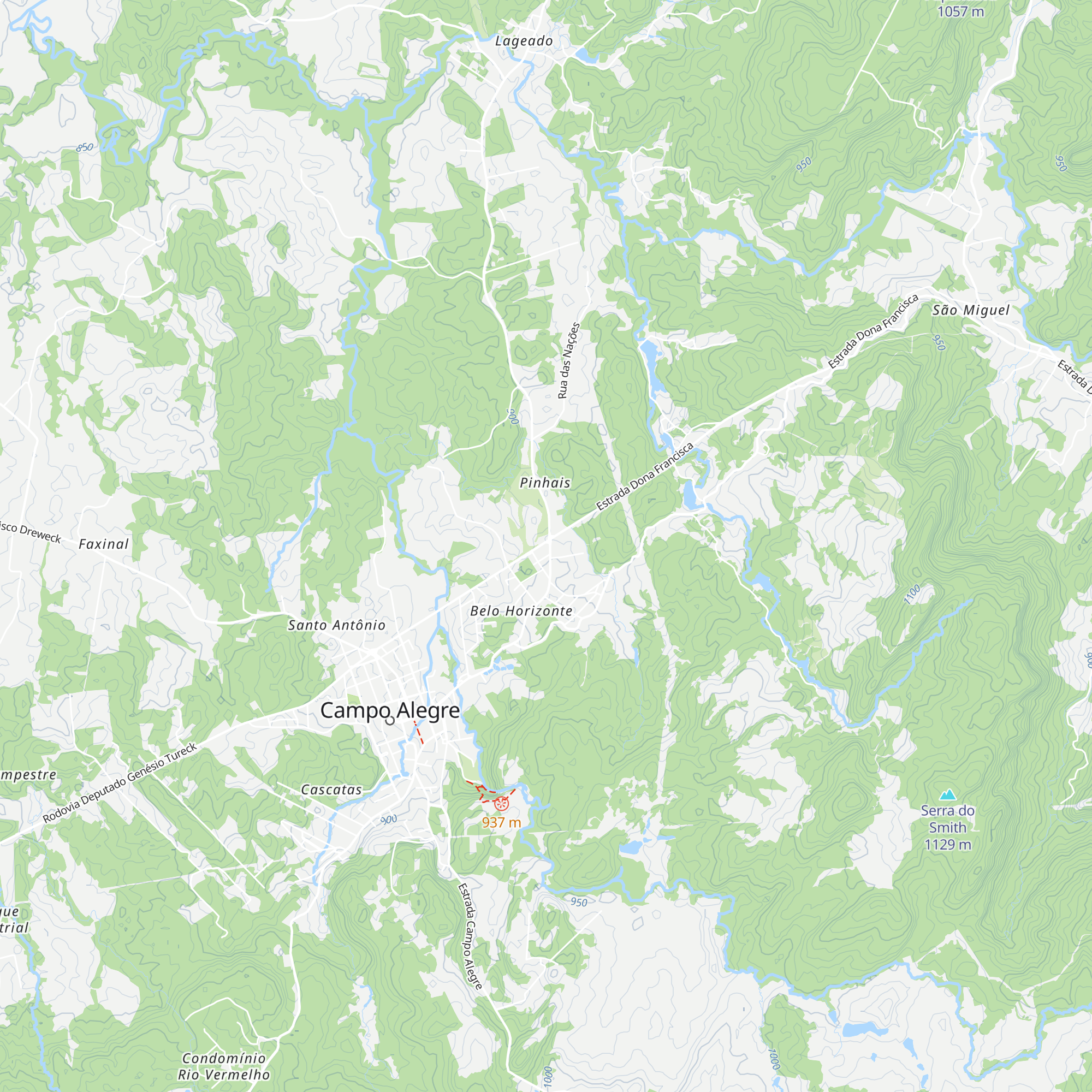 Posto de Informações Turísticas "Egon Larsen" map