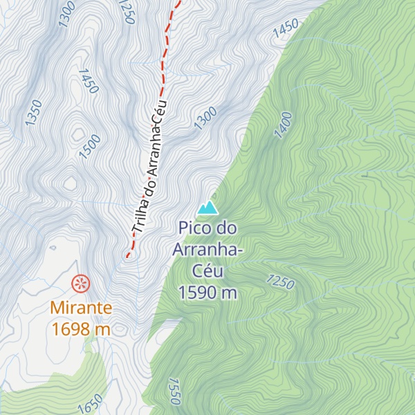 Map of Pico do Arranha-Céu