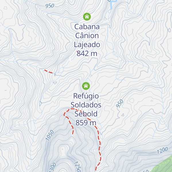 Map of Refúgio Soldados Sebold