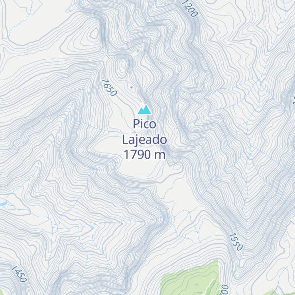 Map of Pico-Chaminé