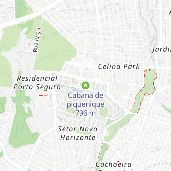 Map of Cabana de piquenique